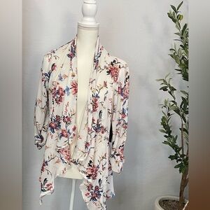 White Floral Kimono by Kaii